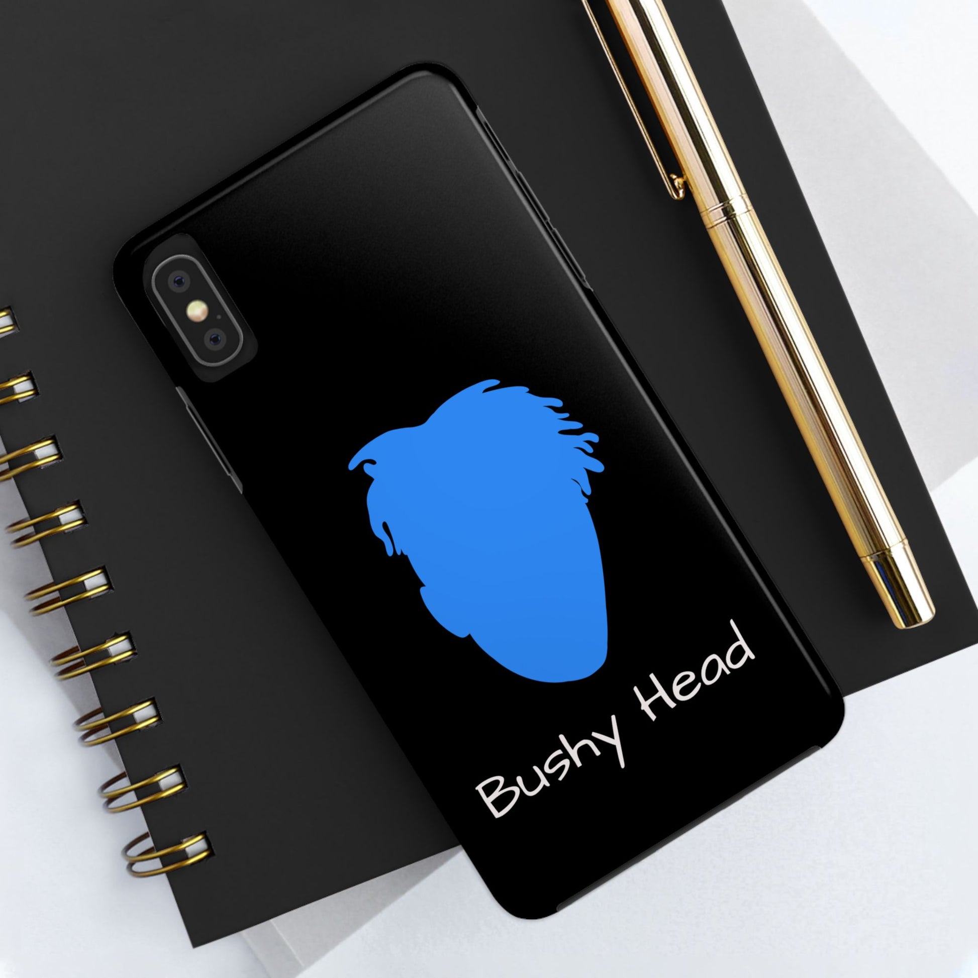 Bushy Head Tough Phone Case - Stylish Protection for Trendsetters