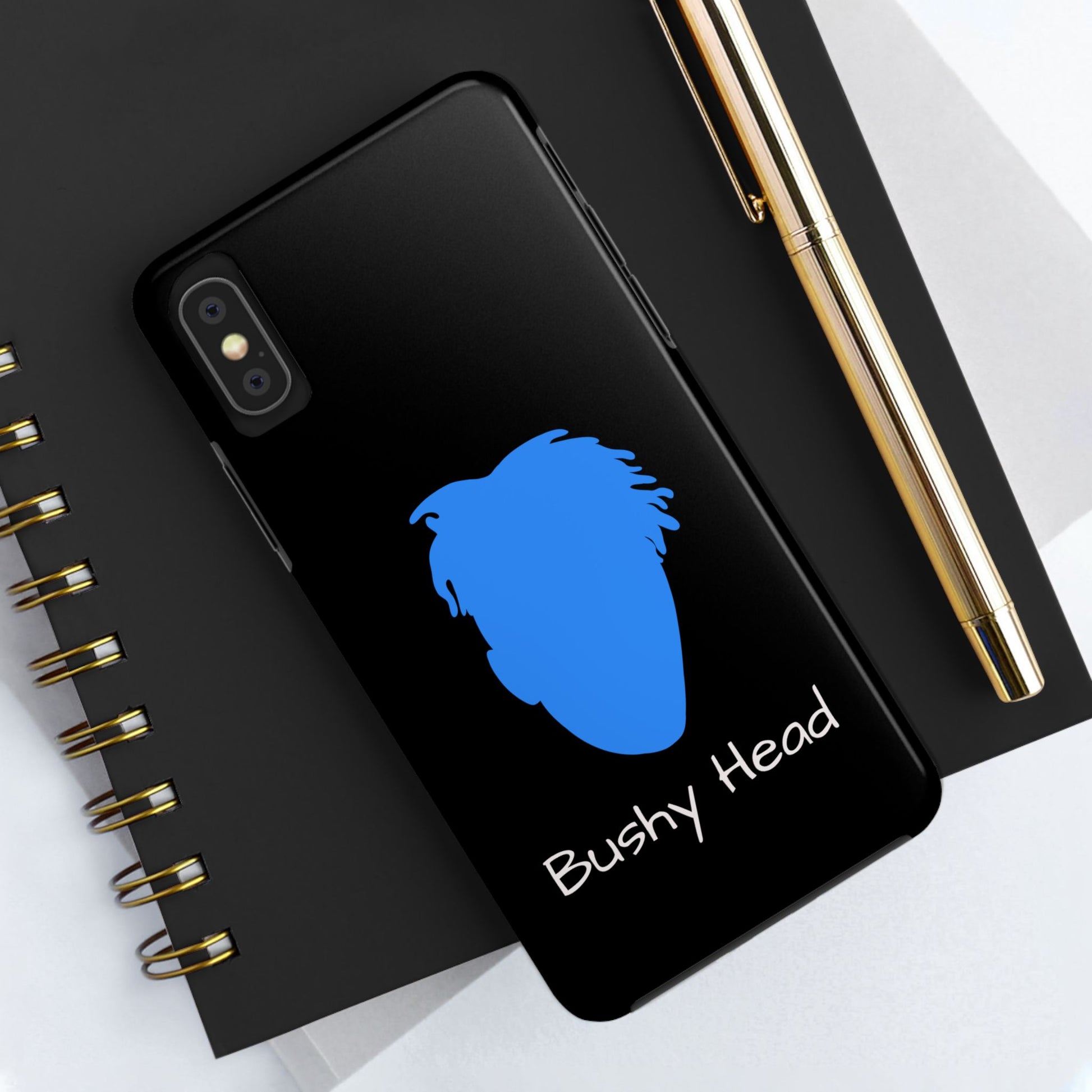 Bushy Head Tough Phone Case - Stylish Protection for Trendsetters
