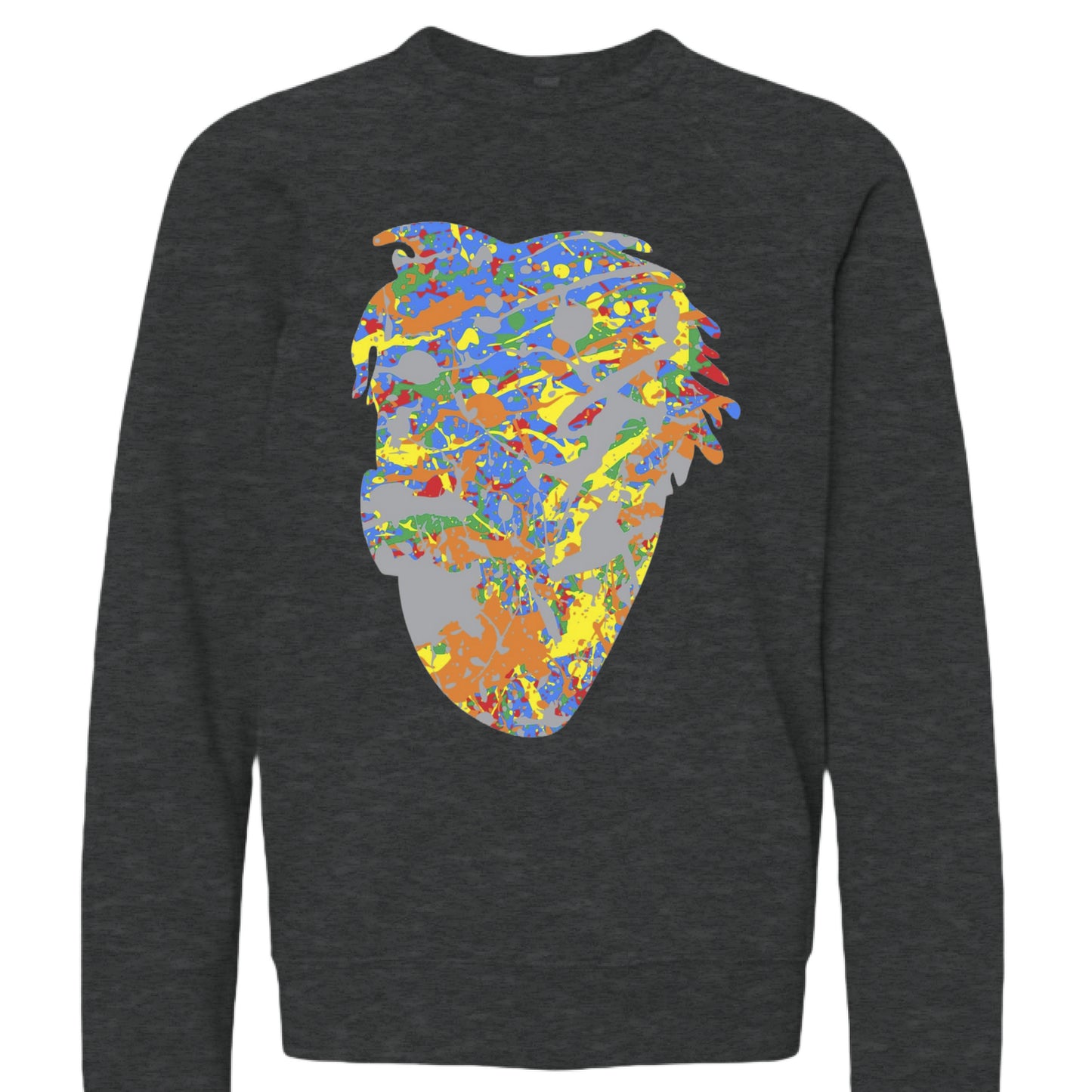 Dark Grey Heather - FRONT
