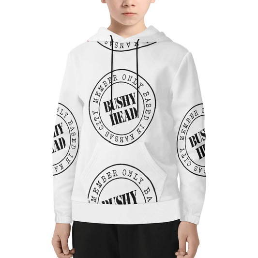 Bushy Head Member Lightweight All Over Printing Hoodie Sweatshirt