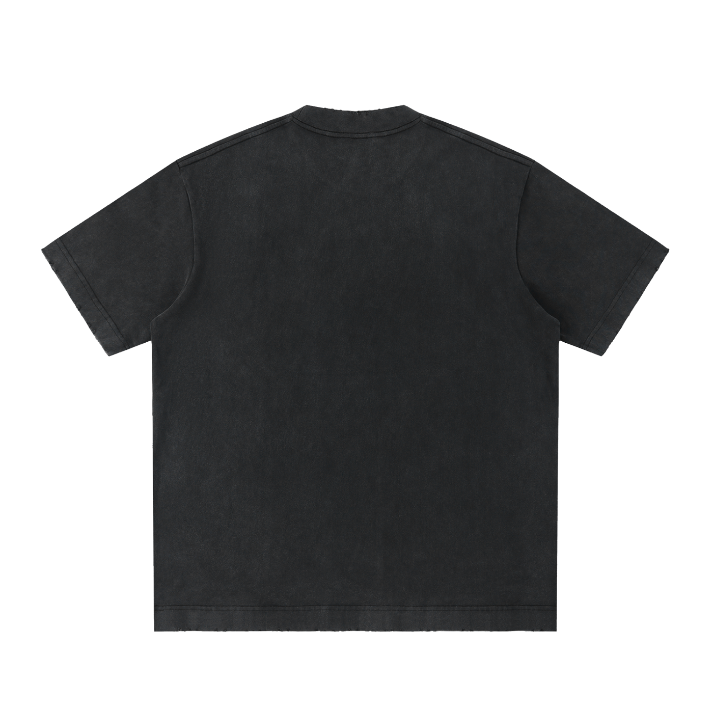 BH Heavyweight Vintage Washed Frayed T-Shirt