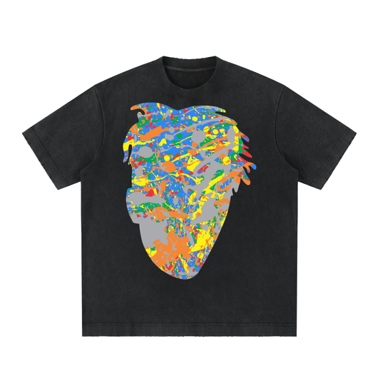 BH Heavyweight Vintage Washed Frayed T-Shirt
