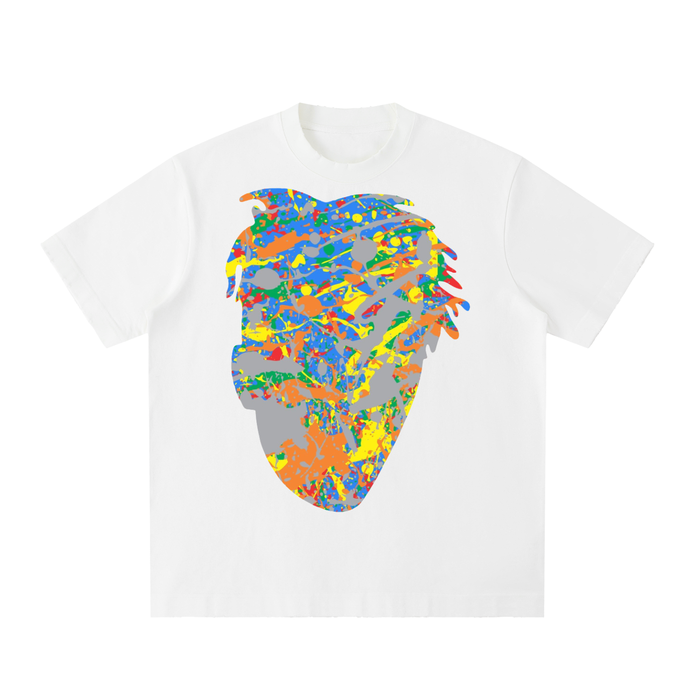 BH Heavyweight Vintage Washed Frayed T-Shirt
