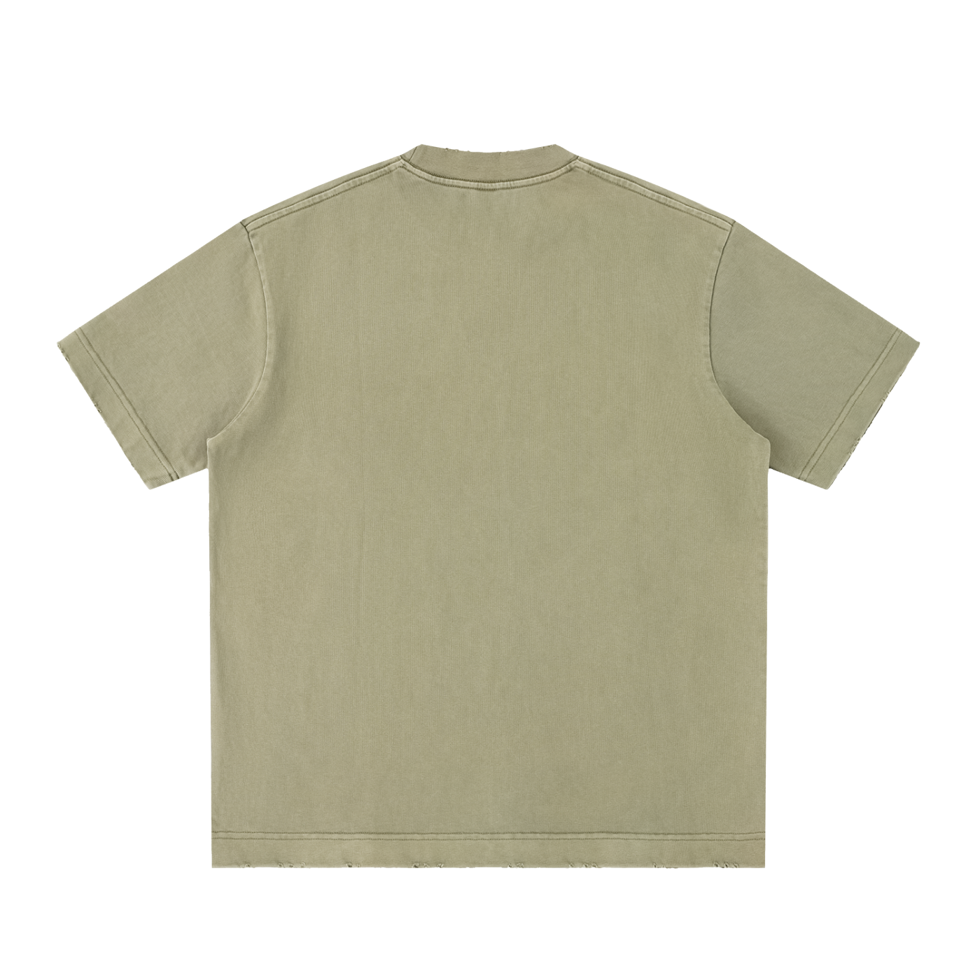 BH Heavyweight Vintage Washed Frayed T-Shirt