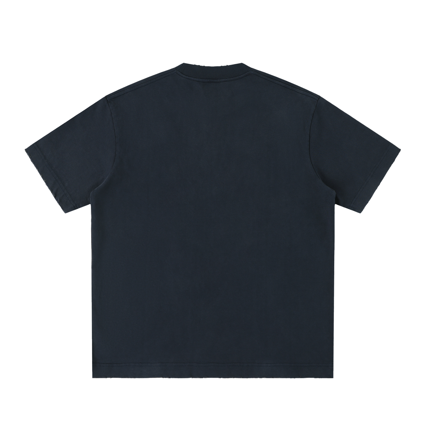 BH Heavyweight Vintage Washed Frayed T-Shirt