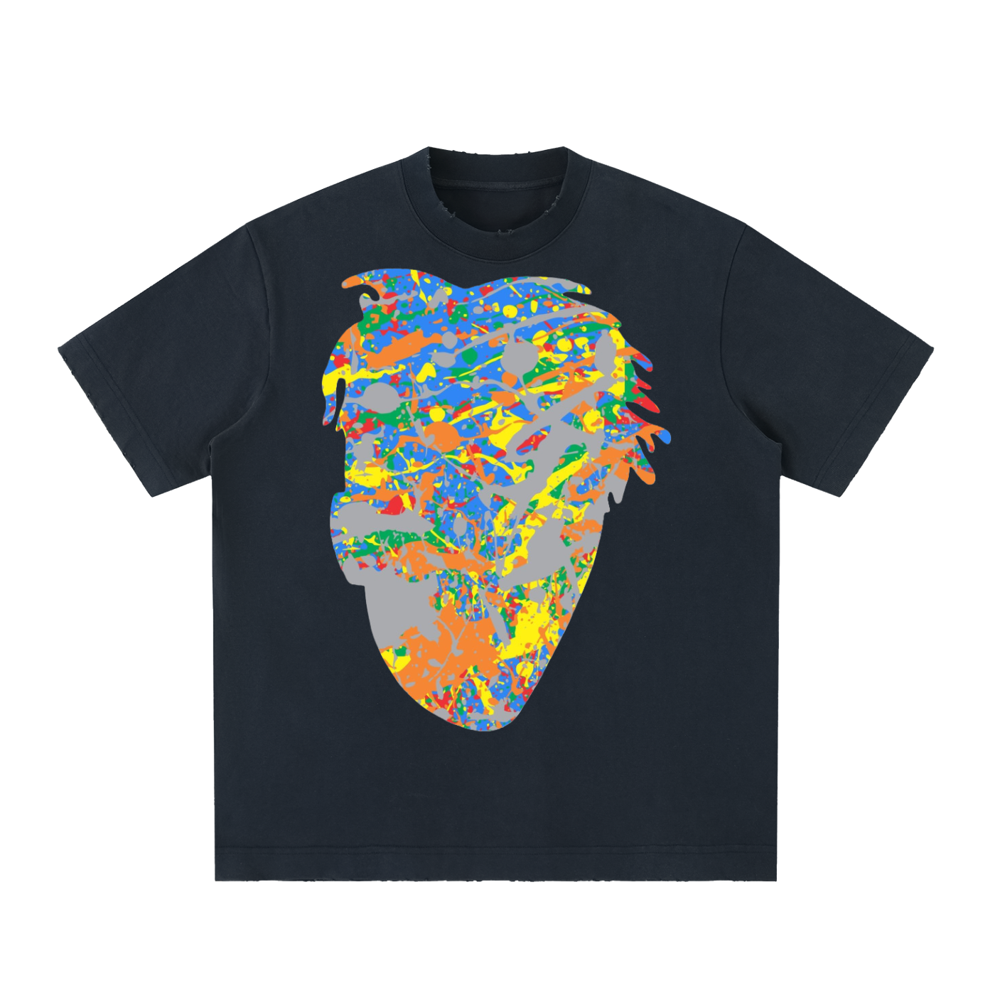 BH Heavyweight Vintage Washed Frayed T-Shirt