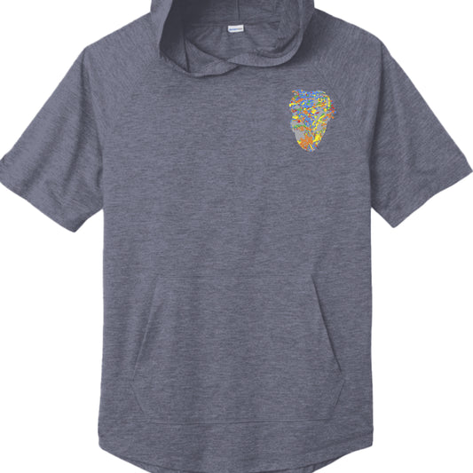 True Navy Hthr - FRONT